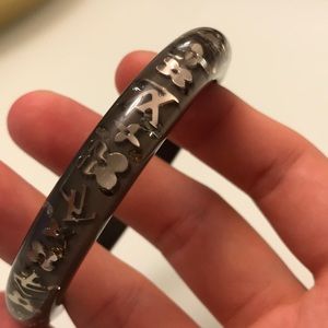 Louis Vuitton Jewelry - Louis Vuitton Grey Inclusion Bangle Louis Vuitton Jewelry - Louis Vuitton Grey Inclusion Bangle